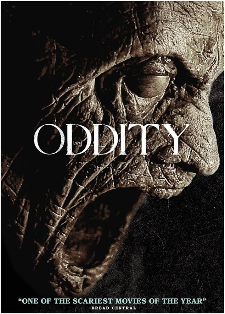 5 out of 10. I'm at a cynical point where I can't help but intuit the "twist" of a story based on the identity of the characters. Straight white male with a ton of so-called "privilege?" Obviously the bad guy. Identity politics ruins everything. #oddity #Movies #horror