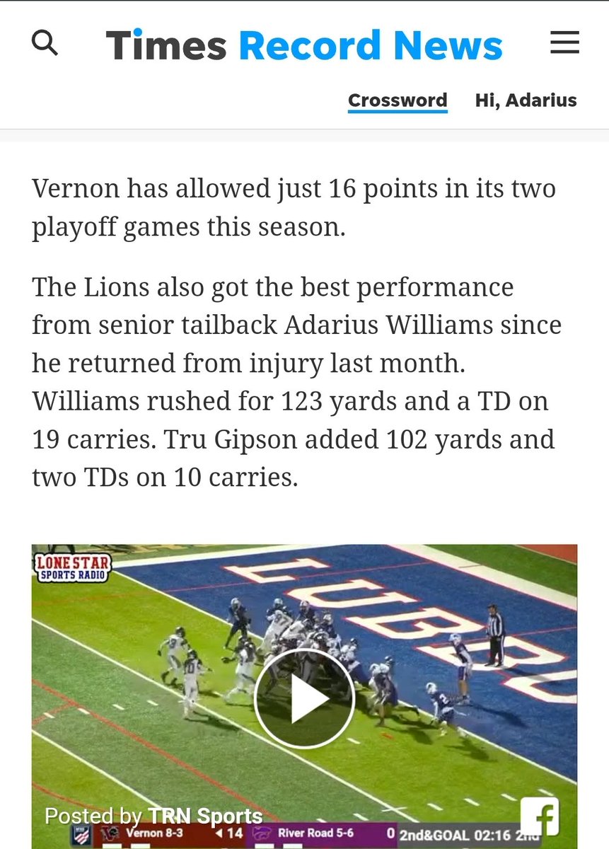 Adarius Shy Williams tweet media