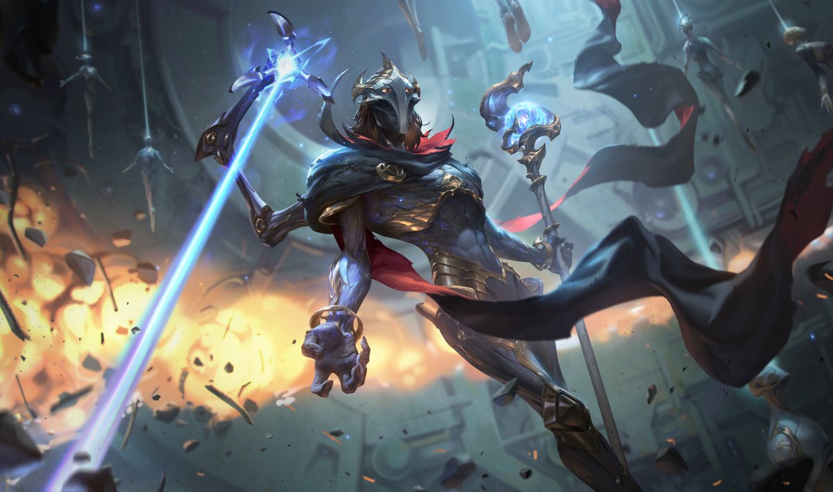 krescendum's tweet photo. Desculpa, mas isso aqui parece superior em todos os aspectos. Sinto muito pelos mains mais conservadores do Viktor, mas ele se foi.

Hora de fazer valer a "gloriosa evolução". https://t.co/FbbNyq9W0M