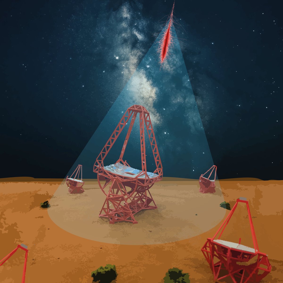 Cosmic ray electrons are often overlooked in studies of the most energetic objects in space. But the H.E.S.S. collaboration has trapped electrons with record energies, hinting at sources in the vicinity of our solar system.
tinyurl.com/4y4u7vt5