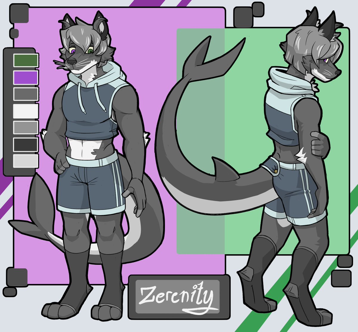 Ref Sheet for a friend (No idea what their Acc is so cant tag)