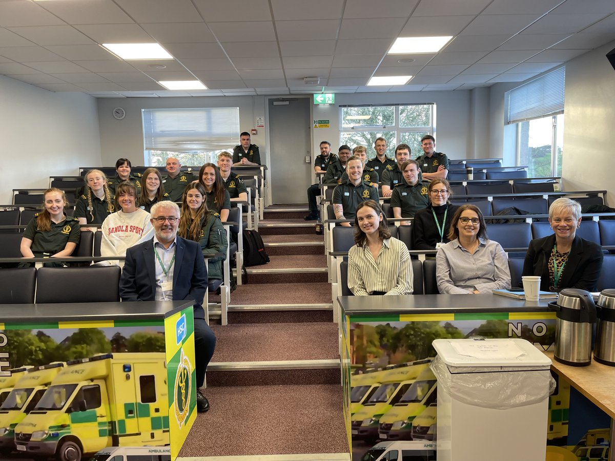 Today we welcomed a group of new staff to NIAS HQ for their Corporate Welcome. An informative day where staff get to meet key people in all Directorates, get an overview of the our vision and the great work we do! Wishing you all a long and happy career here at NIAS!