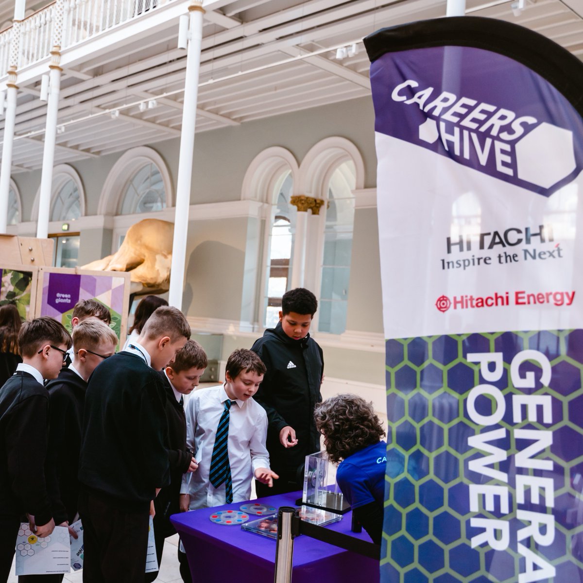 Edinburgh Science (@edscifest) on Twitter photo Empowering Future Innovators with <a href="/hitachienergy/">Hitachi Energy</a>
In this sponsored activity at Careers Hive this year, students explored the world of green energy and learned how electricity is generated through interactive, hands-on activities. Empowering Future Innovators with <a href="/hitachienergy/">Hitachi Energy</a>
In this sponsored activity at Careers Hive this year, students explored the world of green energy and learned how electricity is generated through interactive, hands-on activities.