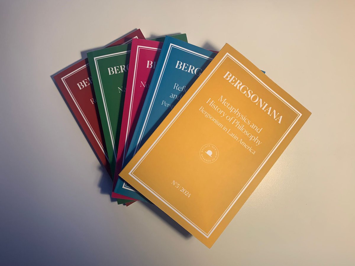 The new issue of Bergsoniana "Metaphysics and History of Philosophy. Bergsonism in Latin America" is available (in open access) online, as are all our other issues!
We also offer print on demand paper versions! 
journals.openedition.org/bergsoniana/