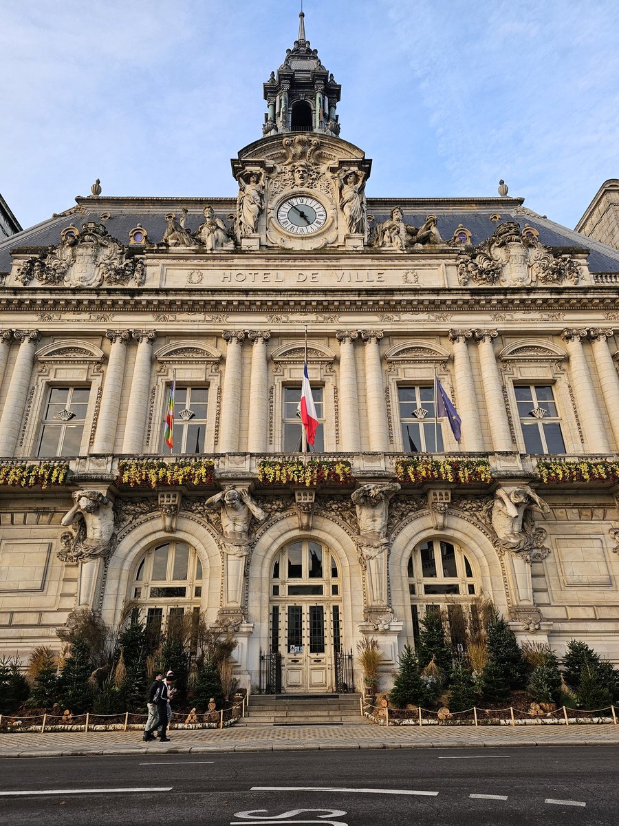 Une forêt est en train de pousser au pied de l'Hôtel de Ville