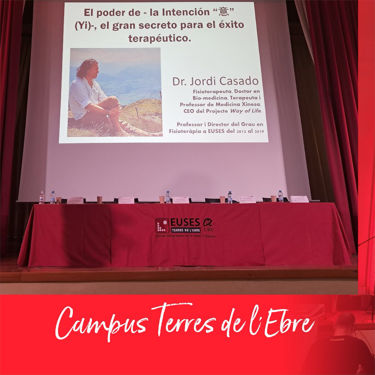 EUSESAlumni's tweet photo. Aquest divendres s’ha celebrat a EUSES Tortosa la VII Jornada Anual EUSES Alumni Terres de l’Ebre, amb el Dr. Jordi Casado com a convidat d’honor. També s’han reconegut els millors expedients i TFG ✨. #EUSES #TerresdelEbre https://t.co/GYW3QMGkrG