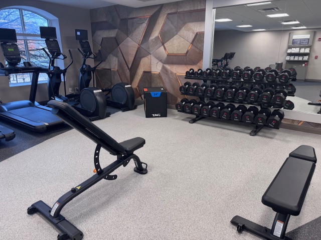 tag4fit's tweet photo. We're loving the new setup at the Hilton Garden Inn in Lafayette, IN. If you're traveling through an area, they have a top-notch setup! https://t.co/p3X8XMAIAt