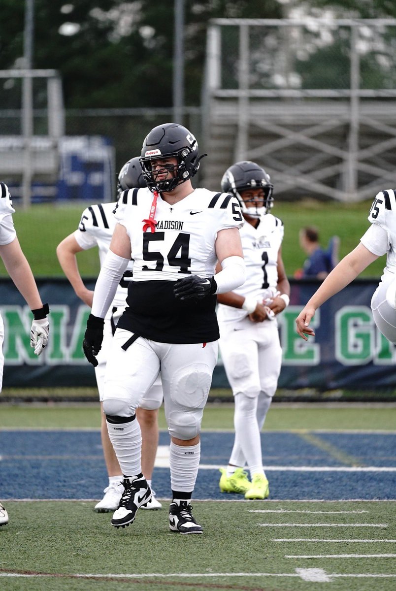 Blessed to be named second team all-district offensive line.