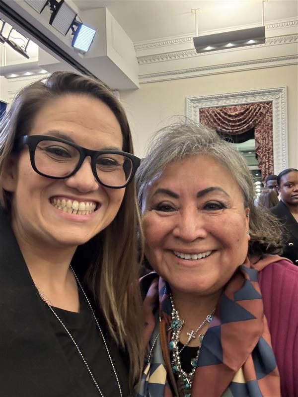 NCUIH_Official's tweet image. ✨🎥 During Native American Heritage Month, the Dark Winds cast &amp;amp; producers were honored at the White House, showcasing the strength of Indigenous storytelling &amp;amp; representation. NCUIH was thankful to witness this celebration of Native voices. #NativeExcellence