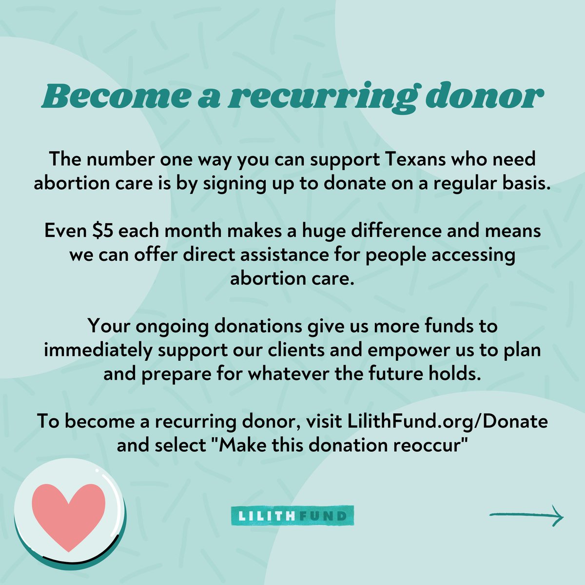 lilithfund's tweet photo. Become a recurring donor: https://t.co/kYtcNZhkNf https://t.co/Fhxdi7LXUX