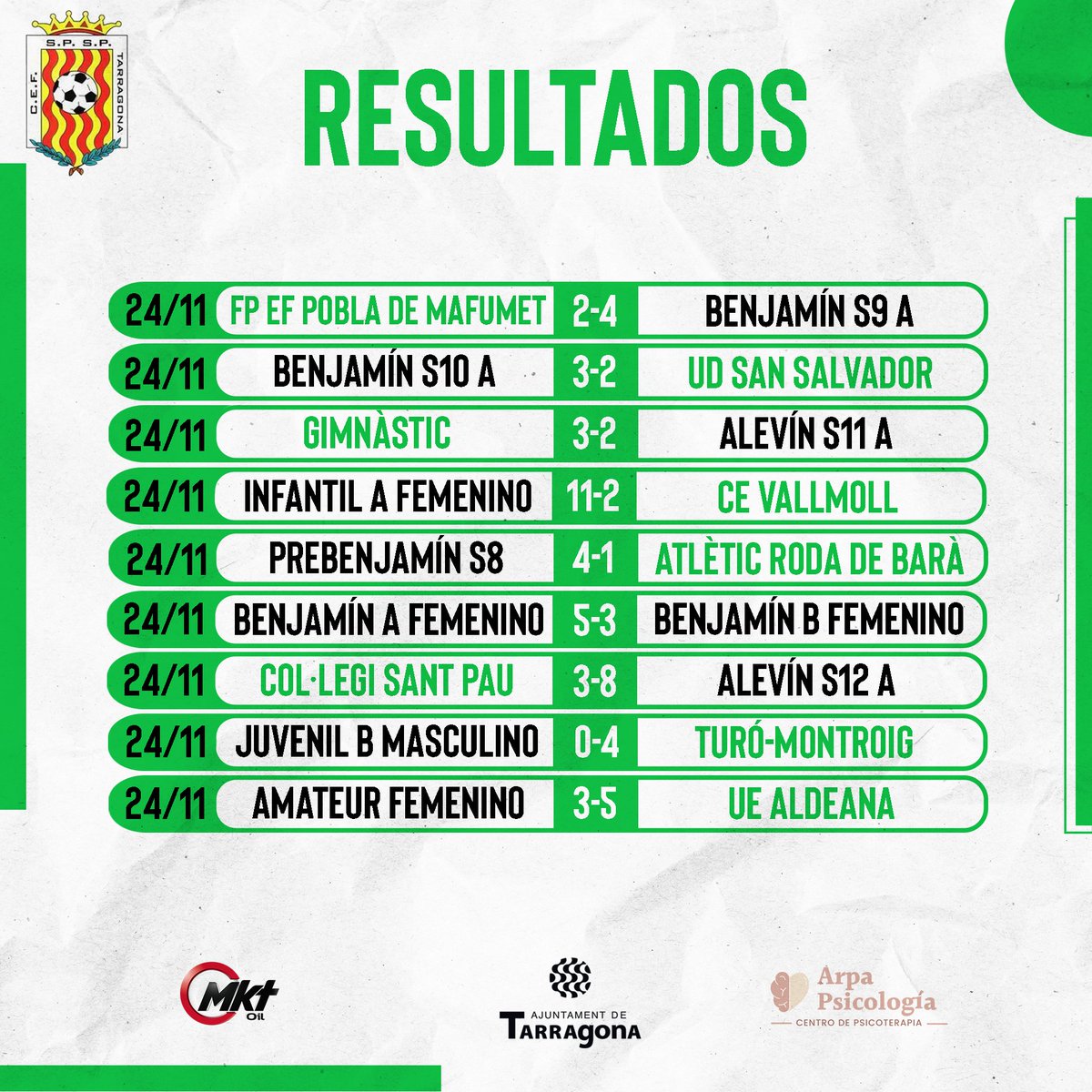 CEF Sant Pere i Sant Pau tweet media