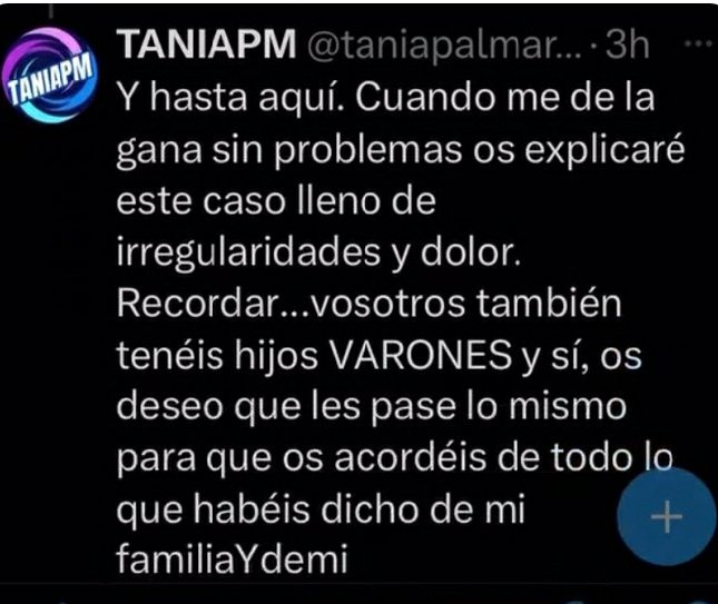 Joseba (@joseba71108136) on Twitter photo Cual es deseo de Tania, qué nuestros hijos varones, dejen embarazada dos veces a una niña con 12 y 14 años ? Cual es deseo de Tania, qué nuestros hijos varones, dejen embarazada dos veces a una niña con 12 y 14 años ?