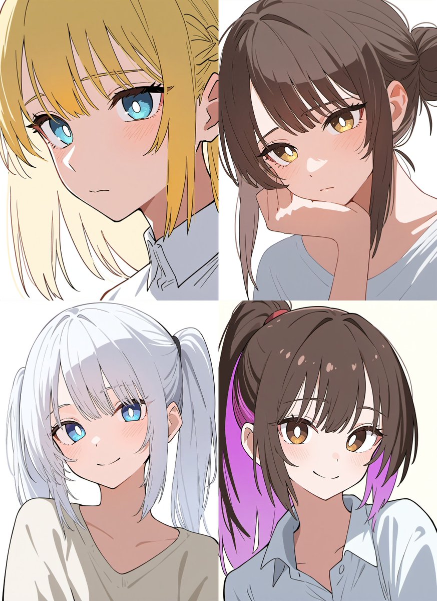 NoobAIなど画風の安定しないillustrious系モデルに、自分の絵で