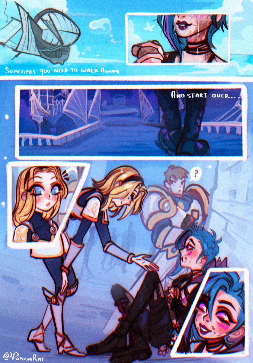 PoposhiRat's tweet photo. Jinx new start on Demacia

#Arcane #lux #Jinx #lightcannon https://t.co/hAT80y6wIz
