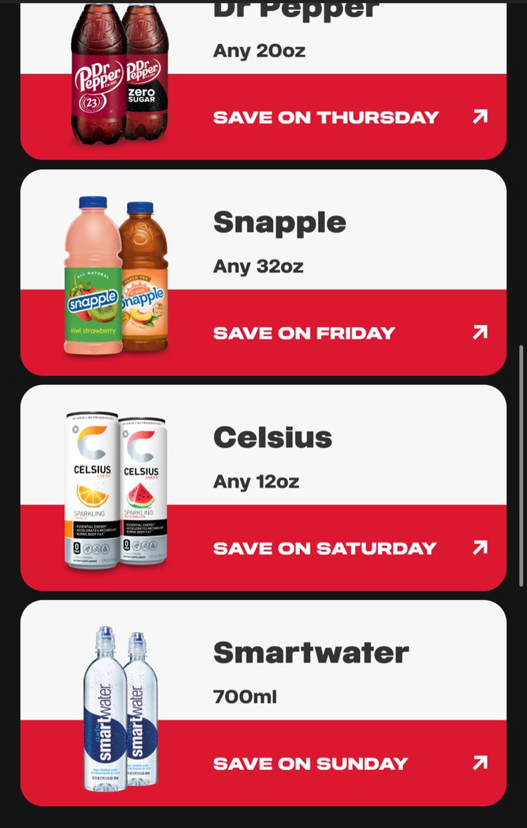 Qualityllc3340's tweet photo. Don’t skip out on this week BOGO drinks @PilotFlyingJ !!!🥳 https://t.co/n4LhoHRR1g