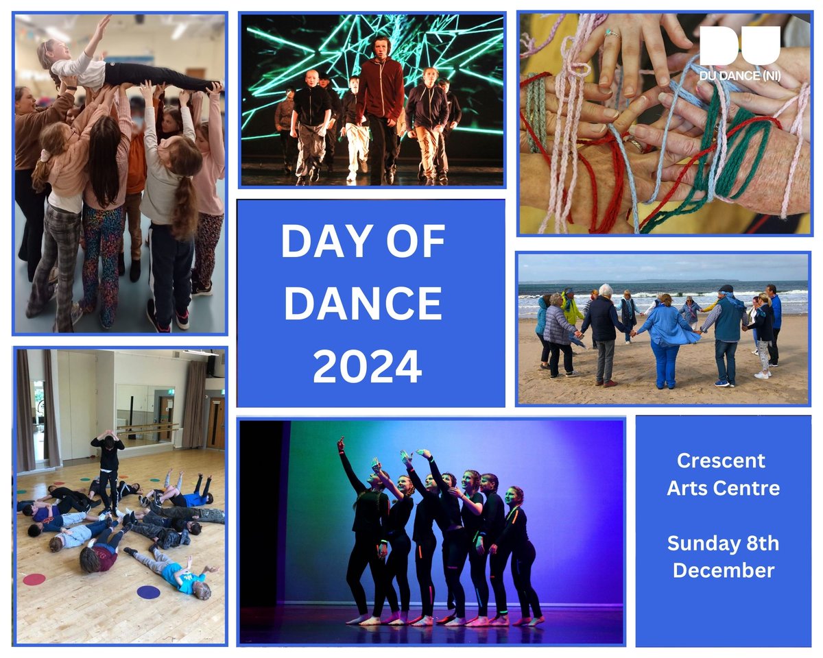 DU Dance (@dudanceni) on Twitter photo Not long now until our annual 🌟Day of Dance🌟 <a href="/CrescentArts/">Crescent Arts Centre</a>.
It's always a magical opportunity for all our youth engagement groups to share what they have been working on with family & friends, to dance together and - of course - enjoy a festival treats or two! Not long now until our annual 🌟Day of Dance🌟 <a href="/CrescentArts/">Crescent Arts Centre</a>.
It's always a magical opportunity for all our youth engagement groups to share what they have been working on with family & friends, to dance together and - of course - enjoy a festival treats or two!