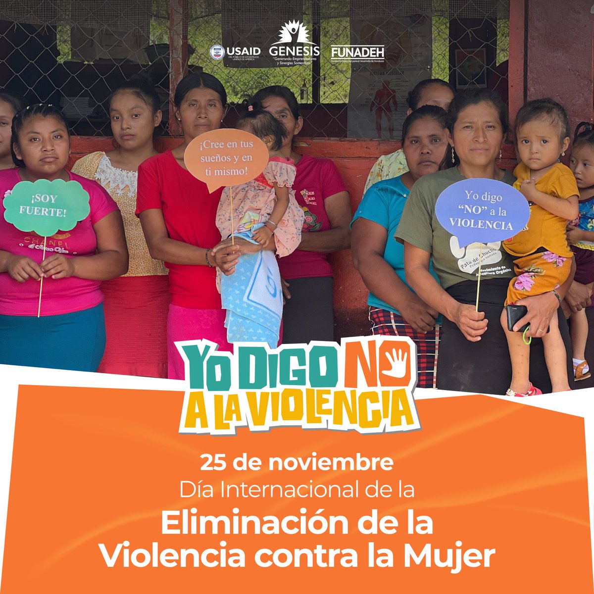 Hoy comienzan los 16 Días de Activismo contra la violencia hacia las mujeres, un llamado a la acción global. 

Este año, bajo el lema “Cada 11 minutos se asesina a una mujer. #NoHayExcusa. ÚNETE para poner fin a la violencia contra las mujeres." 💬🌎

#YoDigoNoALaViolencia