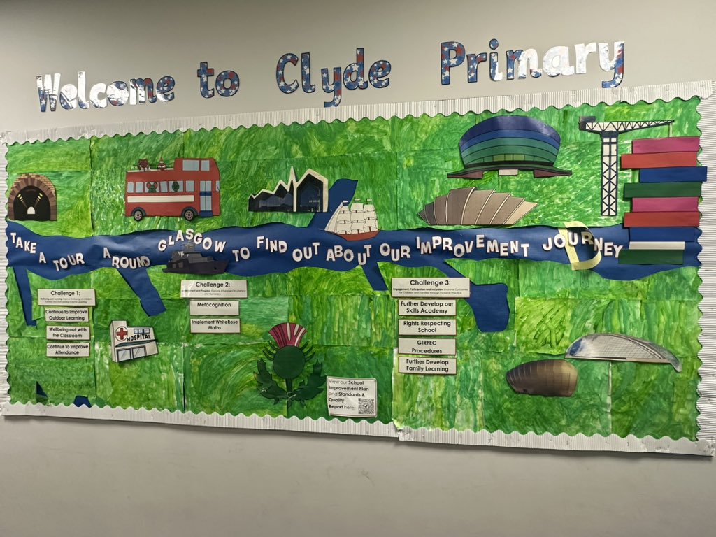 GlasgowEPS's tweet photo. Congratulations to @ClydePrimary for achieving their LCFE validation today! 🌟 It was inspiring to see staff’s commitment and passion to support and celebrate all children’s forms of communication. Your nurturing environment has led to confident, settled and engaged CYP! https://t.co/6FNbPXqPLE
