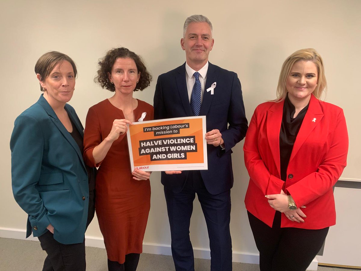 I'm backing Labour's mission to halve violence against women and girls.

In the UK, a woman is killed by a man every three days on average. This Government is determined to treat VAWG like the national emergency it is.

#VAWG #DavidSmithMP #NorthNorthumberland