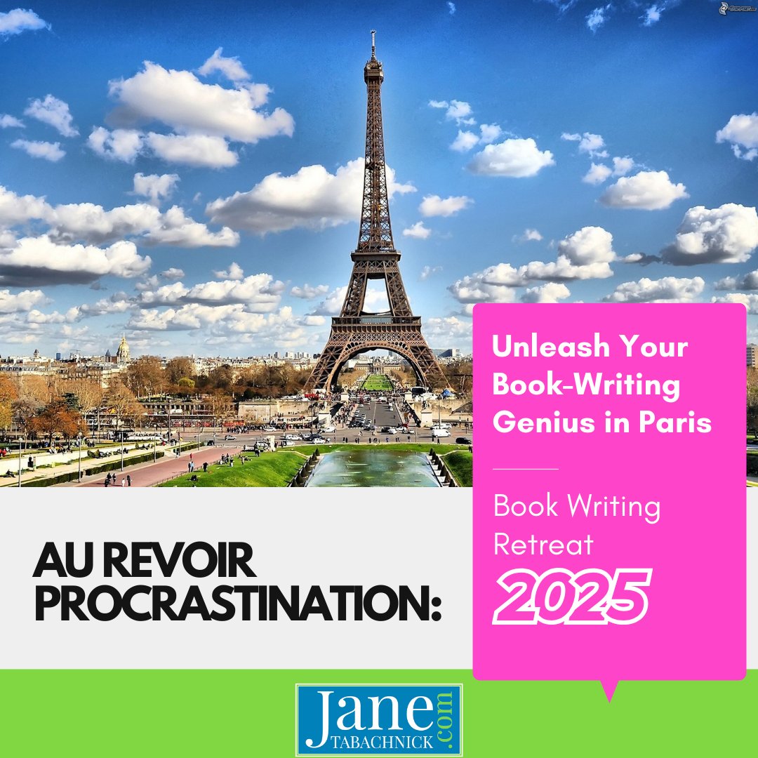 Do you feel like you should use the long Thanksgiving weekend to start writing your book but know you’ll choose to relax instead? 

Move your book project forward. Consider my Paris 2025 book writing retreat. 

janetabachnick.com/paris-book-wri…