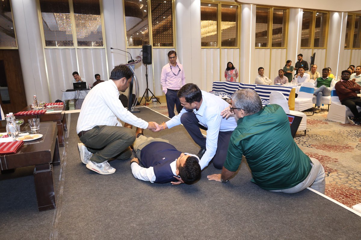 HealthCgGov's tweet photo. MD NHM addressed the state level Health System Emergency Preparedness training supported by @UNICEF and attended by 80 participants. 
DPM, Hospital Consultants and CPM from all districts learned the concepts of hospital safety with live demonstration. https://t.co/nXvkH7zyRW