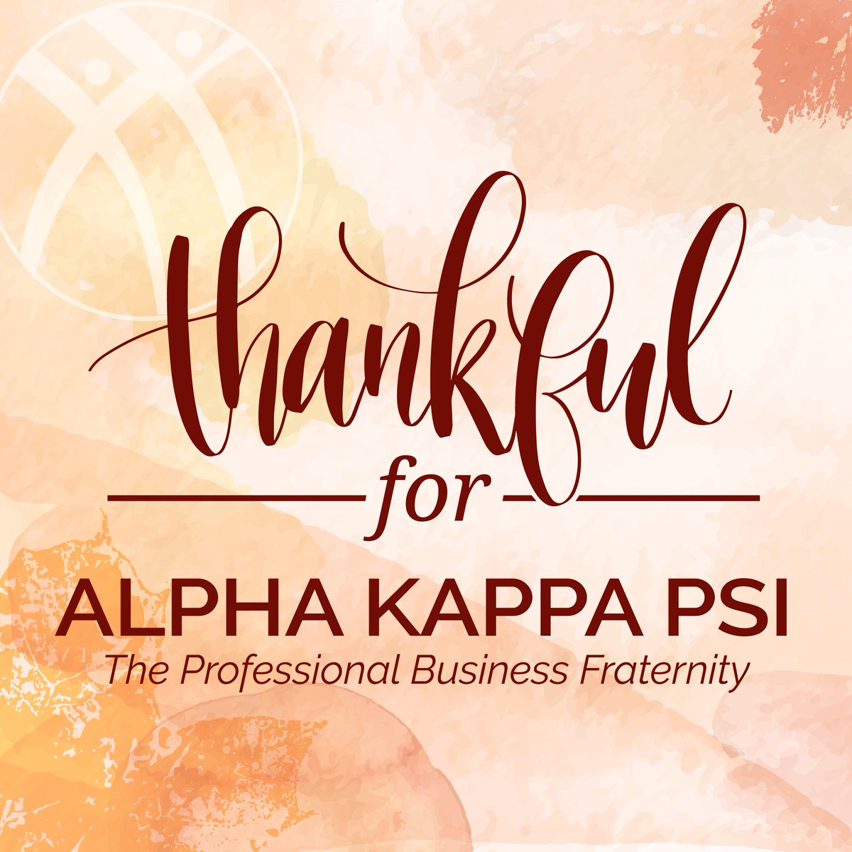 With Thanksgiving approaching, we're thinking of all we're grateful for… and AKPsi is at the top of our list! From lifelong friendships and professional growth to countless memories, we’re thankful for the impact AKPsi has on all of us. 🍁💙 

#ThankfulForAKPsi