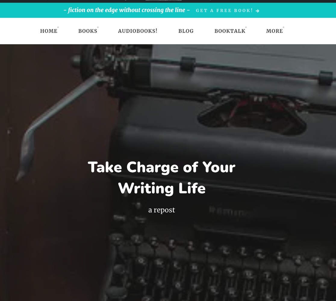TracyKrauss's tweet image. This week's blog post - (on the cusp of finishing nano!)
Take Charge of Your Writing Life!
 tracykrauss.com/take-charge-of… 
#Mondayblog