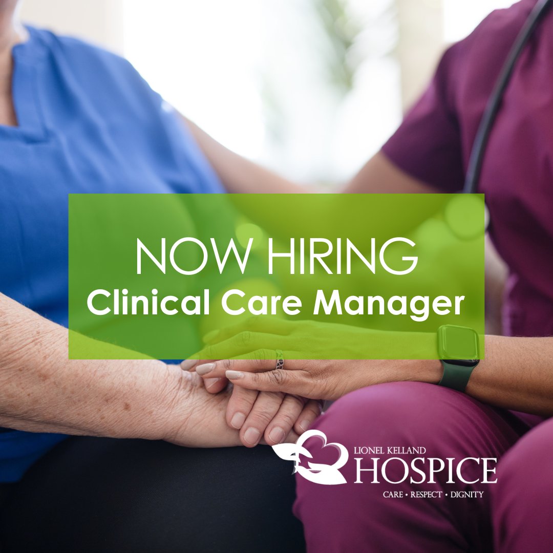 We're Hiring 💼Join our compassionate team!
Help lead our Care Team as we continuing to provide care with dignity, comfort, and compassion. 💚💙

Visit lionelkellandhospice.ca/careers/ for more  information. 

Deadline to apply: Friday, Dec. 6th, 2024 at 4 pm NST