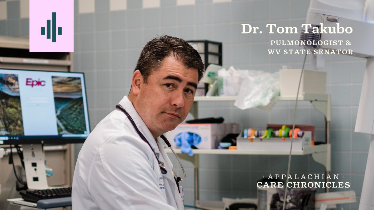 Dr. Tom Takubo is a fierce advocate for his patients in and out of the office. He also serves as majority leader in the WV state senate, bringing his expertise to the political stage.

Listen to the full episode here! 👇
bit.ly/4dPPcO2