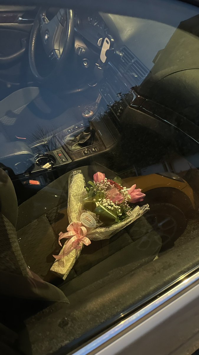 hai lasciato dei fiori sul mio sedile