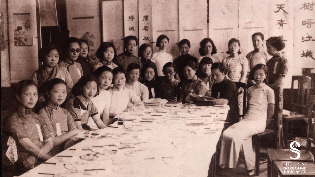 #conference
Julia Andrews et Kuiyi Shen abordent, dans 2 conférences, les femmes dans l’art chinois du XXe siècle et l’évolution de la calligraphie comme pratique artistique contemporaine.

📆 29/11
⏰ 14h à 18h
📌 Institut national d’histoire de l’art ⤵️
lettres.sorbonne-universite.fr/evenements/etu…