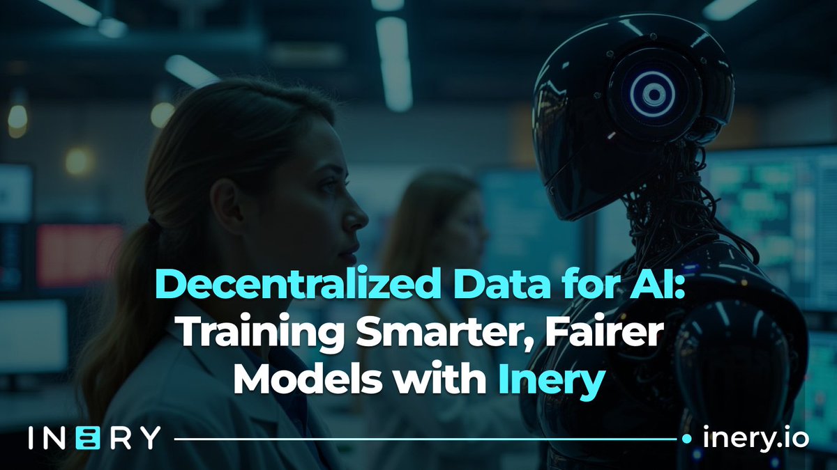 IneryDLT's tweet photo. AI is only as good as the data it learns from. ๐ง
Inery's decentralized database empowers fairer, bias-free AI training by ensuring secure, diverse, and privacy-focused data access.
Let's build an ethical AI future! ๐
Learn more at https://t.co/OFR3aqO7J6
#aiย #dlt #inery https://t.co/mizo7GZMwX