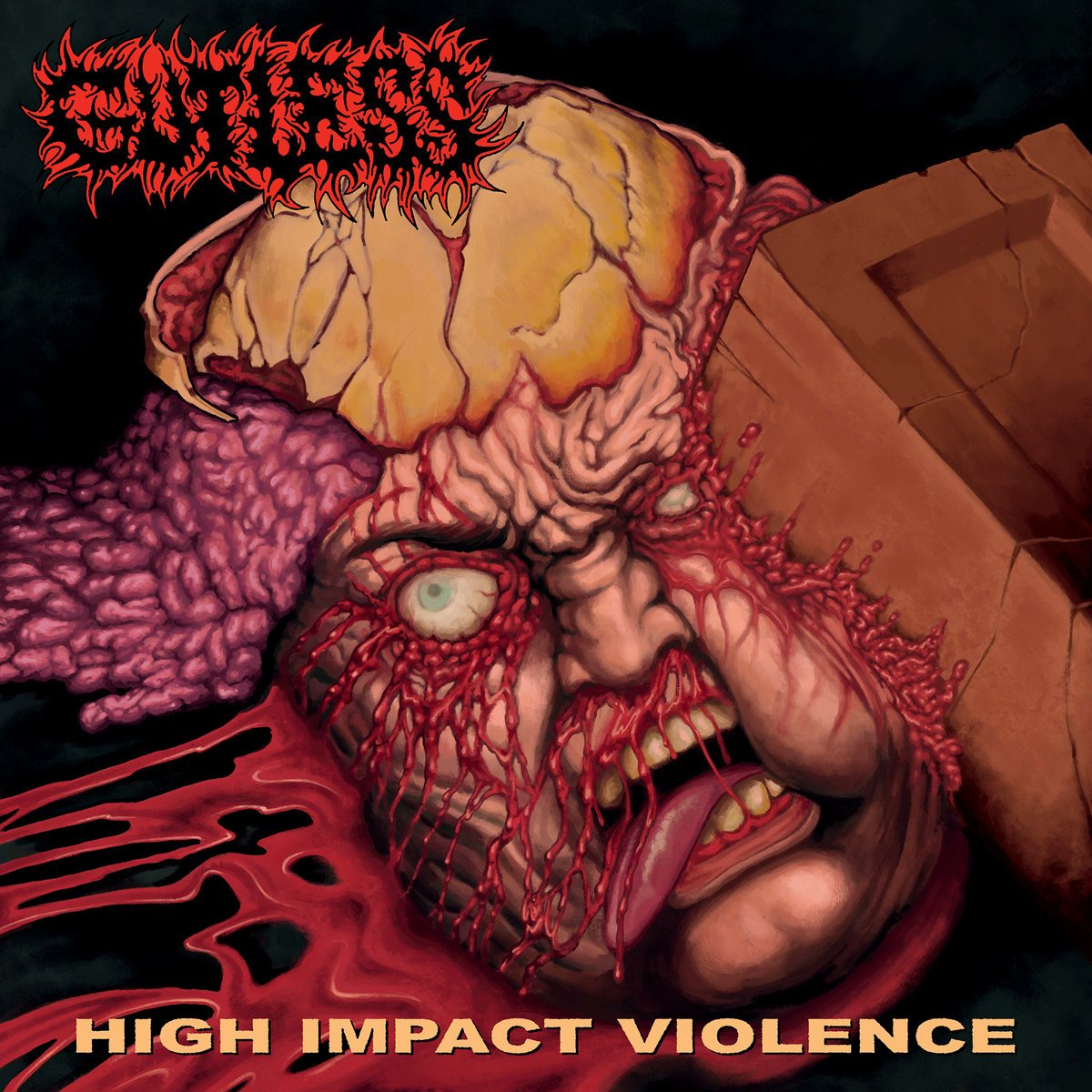 🇦🇺GUTLESS-High Impact Violence.2024.
¡Qué pedazo de maravilla! que discazo con sonido de la vieja guardia deathmetalera,estilo Deicide/Malevolent Creation.Un 1er Lp de puro,añorado,verdadero e incorruptible Old School #deathmetal.
JOYA para TOP'24.😈🧱🤯
🎧gutlessmelbourne.bandcamp.com/album/high-imp…