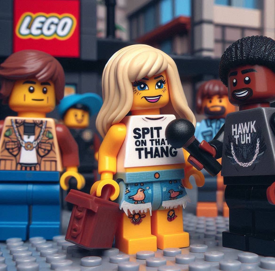 She looks cool here huh #HAWKTUAH

$SOL