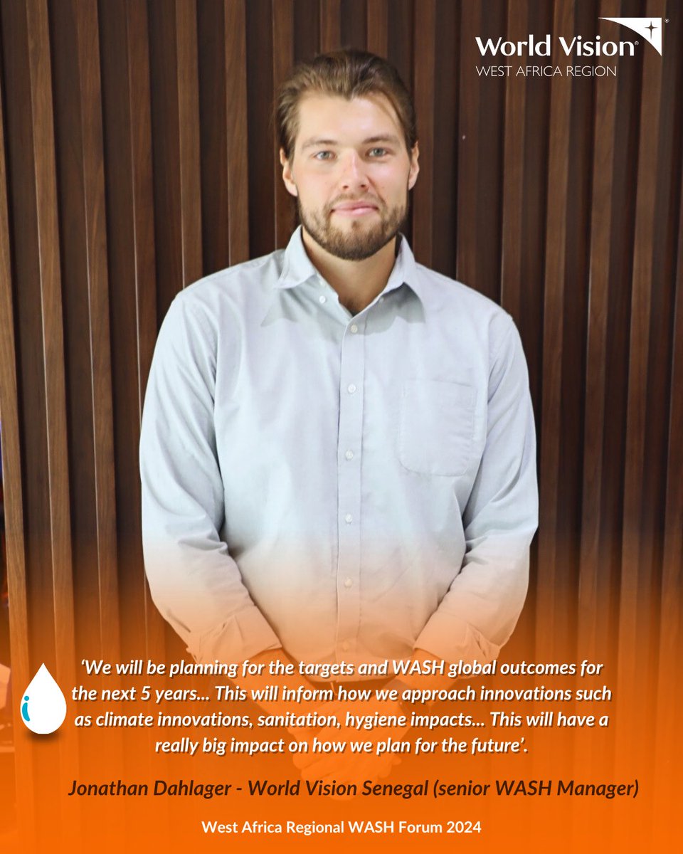 WorldVisionWARO's tweet photo. A clear vision for the future of WASH projects and their impact in the region. Because we believe that every child deserves to have safe water. - World Vision West Africa – WASH Forum
@WorldVisionSN
#WorldVision #WashForum #Vision #CleanWater https://t.co/RwmdjvpIvp