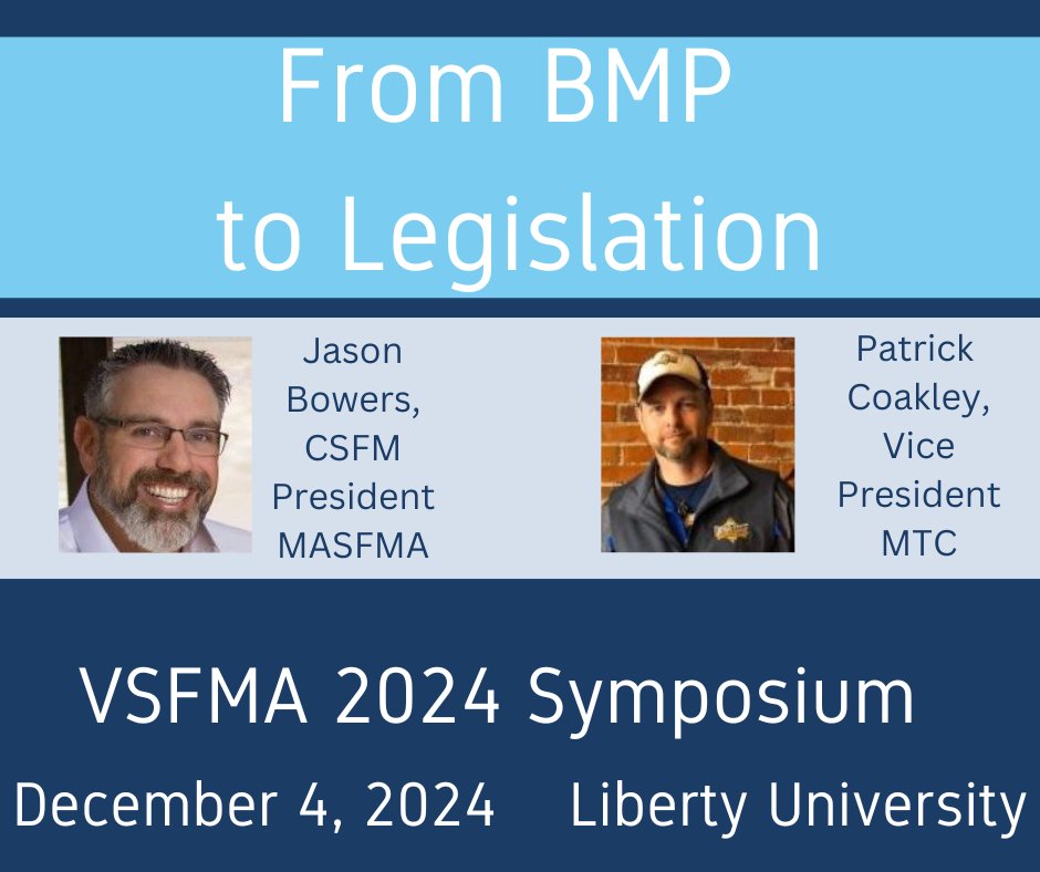 Join us next Wednesday for our 2024 Annual Symposium! We have a wonderful line up featuring these knowledgeable speakers that you won't want to miss! Register today vsfma.org/meetinginfo.ph…