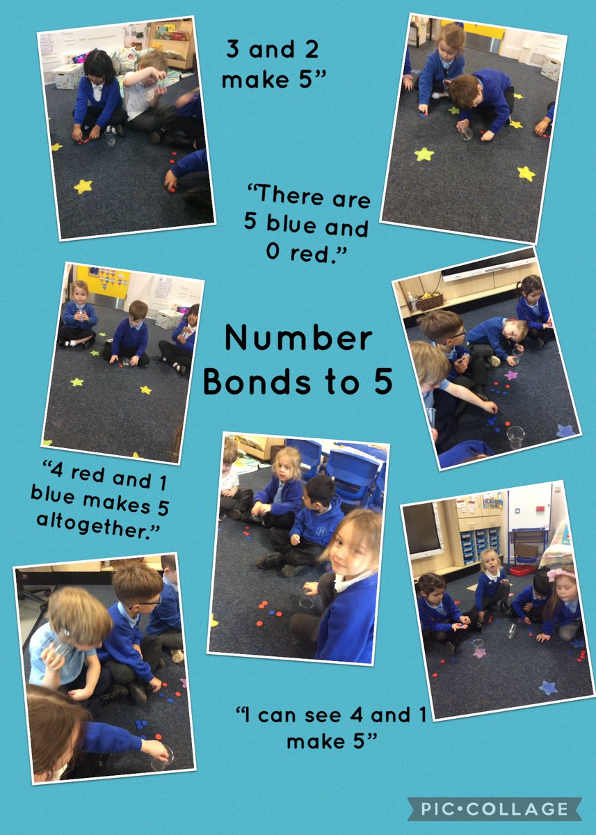 floweryfieldpri's tweet photo. Reception have been looking at number bonds to 5. We have been exploring which numbers add together to make 5 by using practical resources. 
#ffpseyfs #ffpsmaths https://t.co/gOoNikl8vq