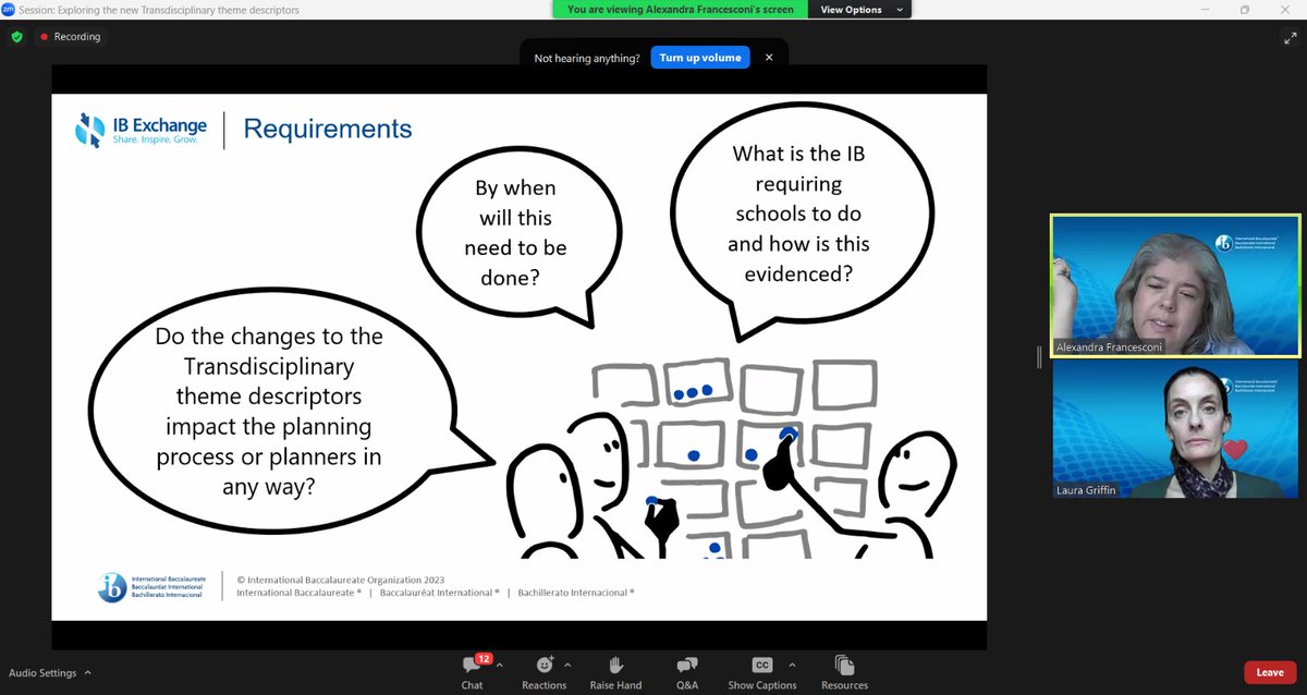MadhulitaPat's tweet image. Engaged in a thought-provoking session today on Exploring the New Transdisciplinary Theme Descriptors! 🌟 Deepened my understanding of how these descriptors empower learners to connect across disciplines meaningfully. #IBPYP #IBExchange #TransdisciplinaryLearning #LifelongLearner