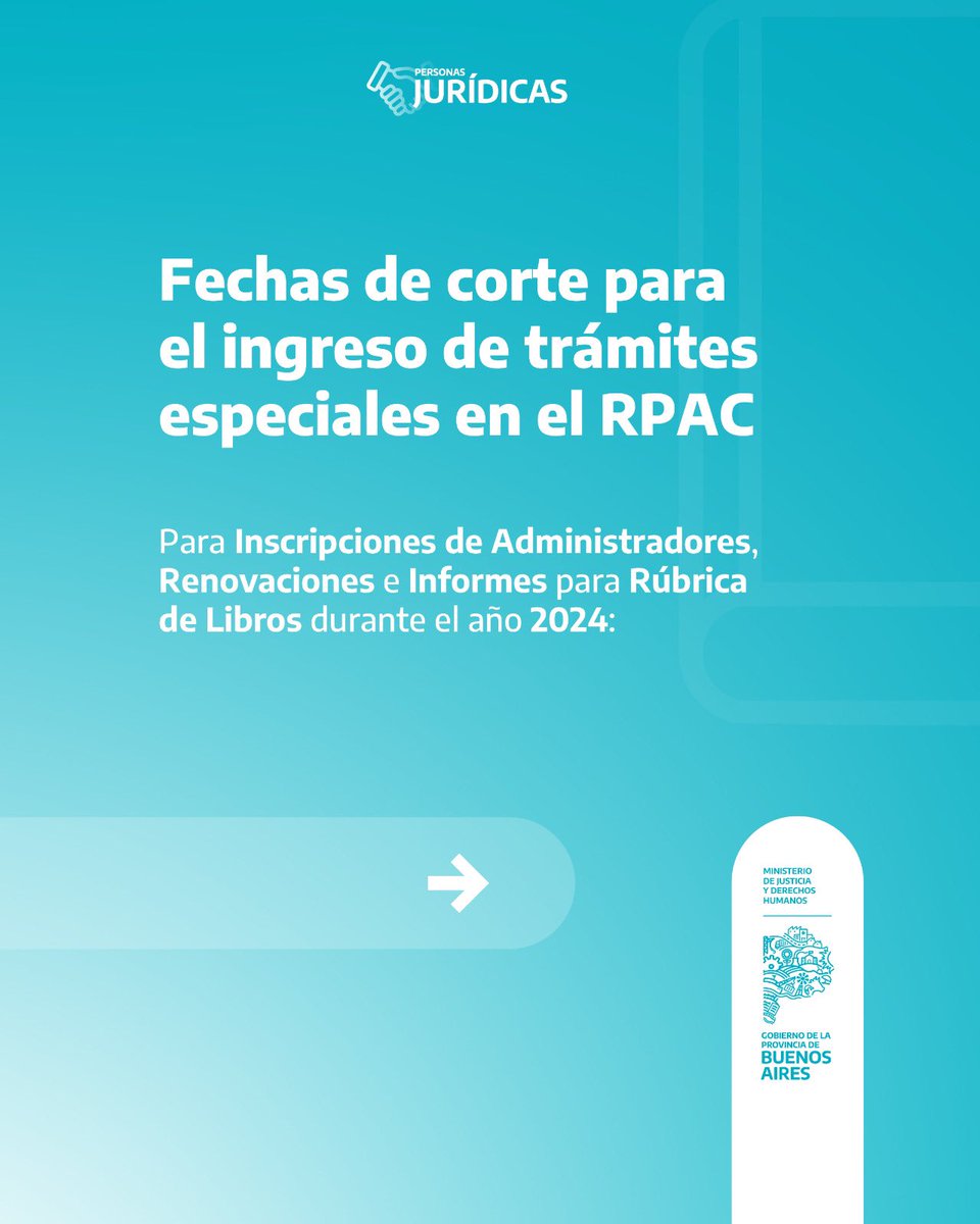 Dirección Provincial de Personas Jurídicas tweet media