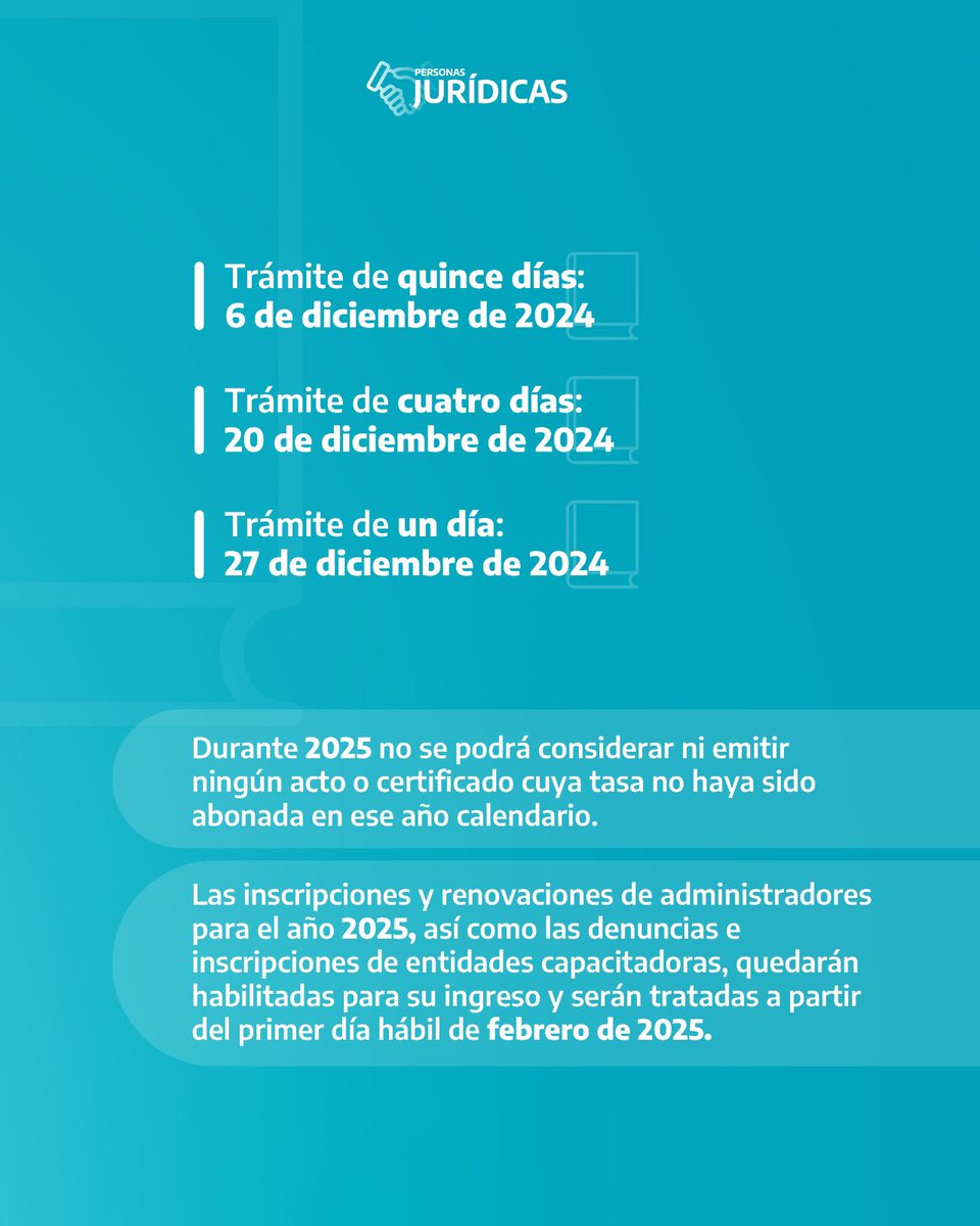 Dirección Provincial de Personas Jurídicas tweet media