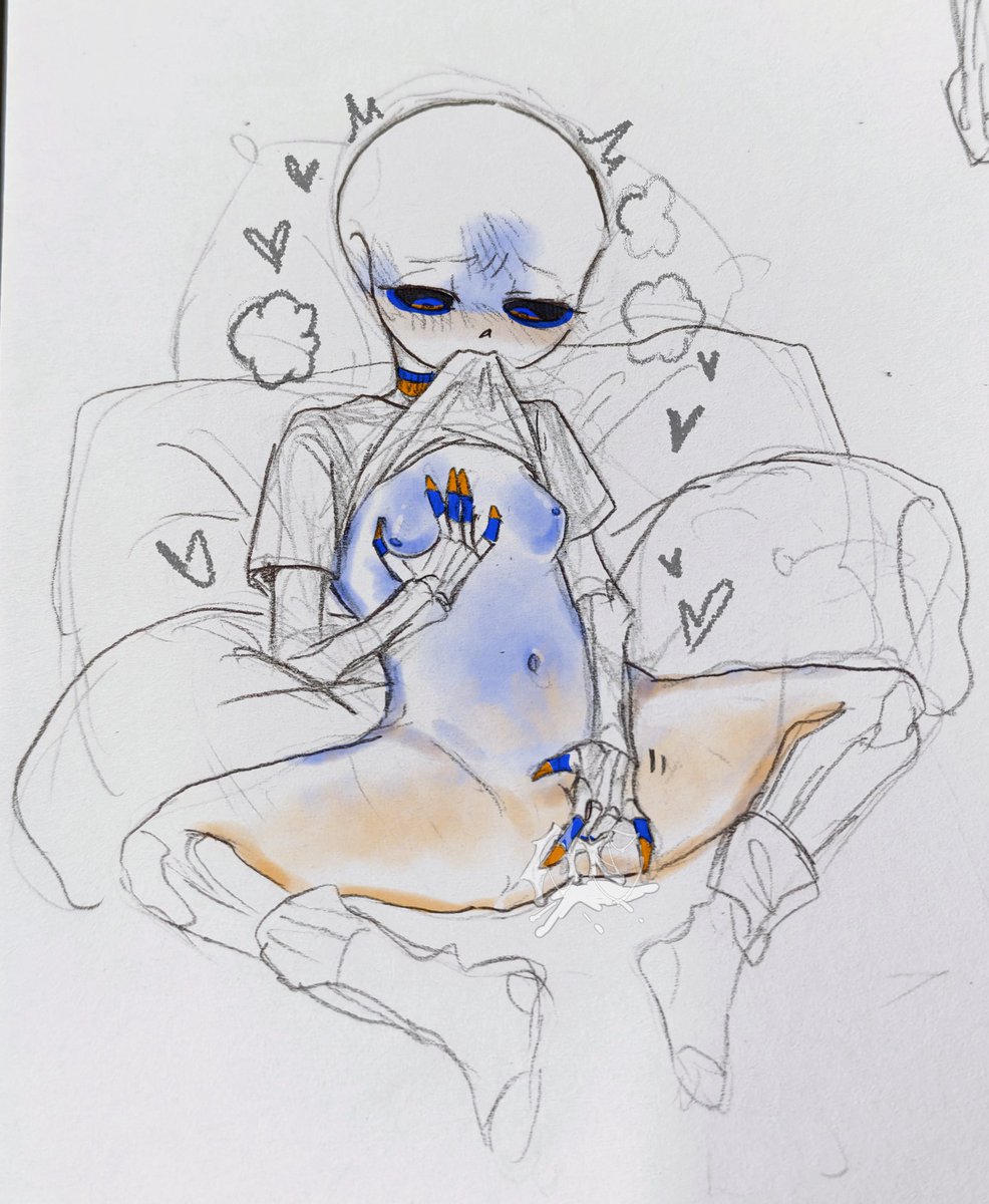 #sansoc  #undertail  ＃glazesans
自己玩玩