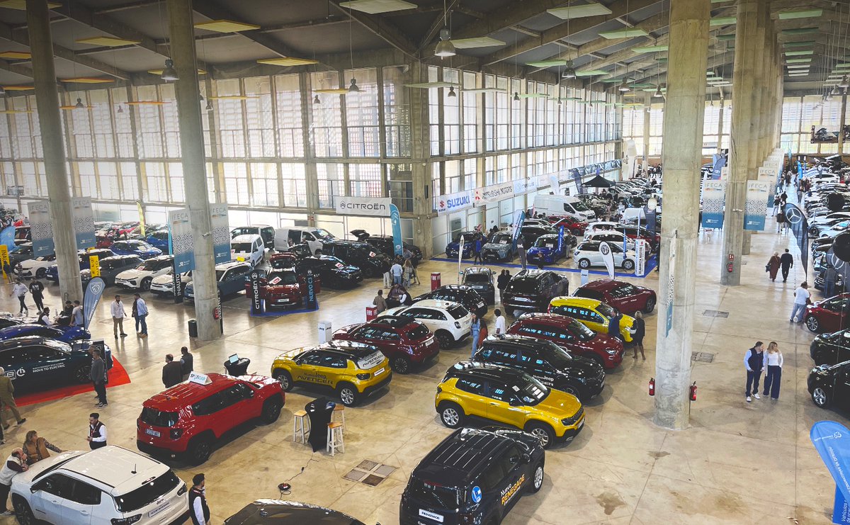 SalonMotorsur's tweet photo. La novena edición de Motorsur baja el telón con datos muy positivos, pues se han incrementado tanto el número de visitantes a IFECA como, lo que es aún más relevante, la tasa de ventas de vehículos durante los tres días que ha tenido lugar el evento. https://t.co/YB1npj0Euj