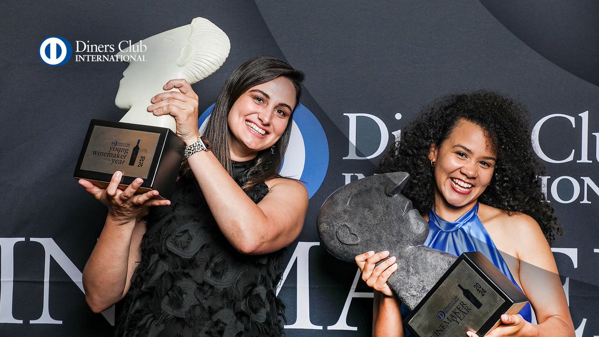 DinersClubSA's tweet photo. Raise a toast to our winning Winemakers. Diners Club congratulates Winemaker of the Year, Kiara Scott Farmer and Young Winemaker of the Year, Mika Engelbrecht for their incredible winning wines. https://t.co/CkEXAYQ0ax