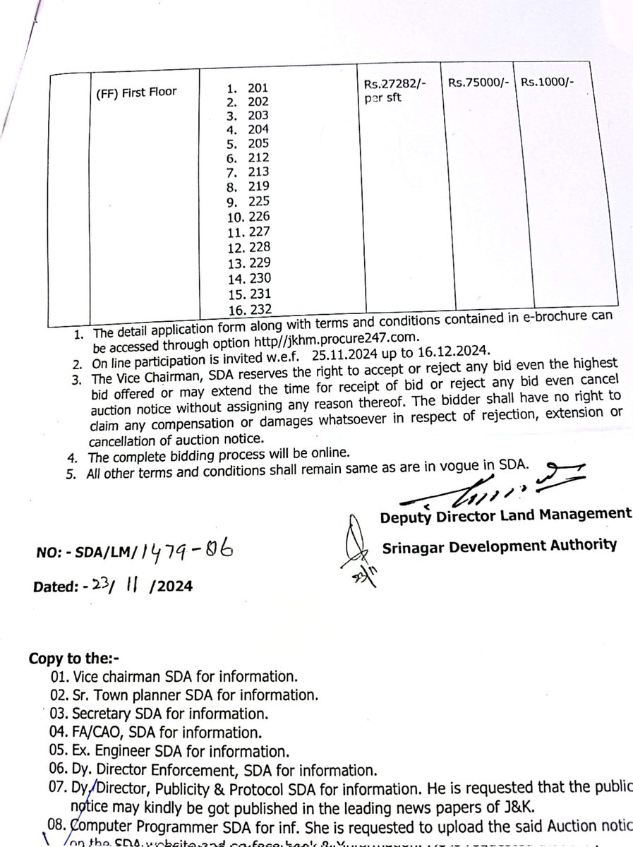 Srinagar Development Authority tweet media