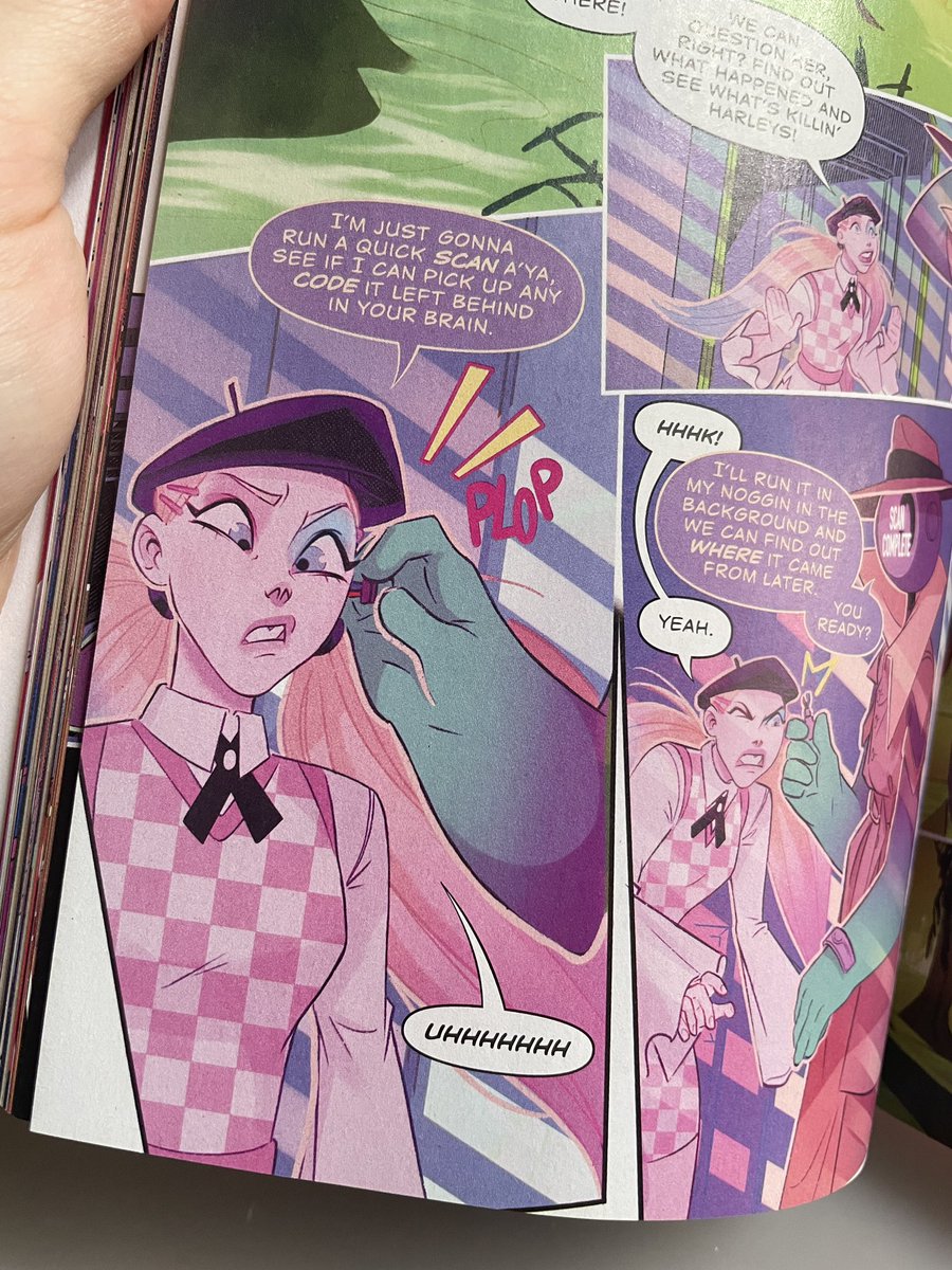 Harley Quinn Vol 2: Eye Dont Like Me 
is out ❤️🖤! 

Written by Tini Howard and featuring wonderful stories by @SamMaggs Gretchen Felker-Martin @gracecellis @Hannahrosemay_ Alexis Quasaron @EricaFails @kelleyjonesart @Cleanlined Steve Lieber @leomacs and Steve Beach! 