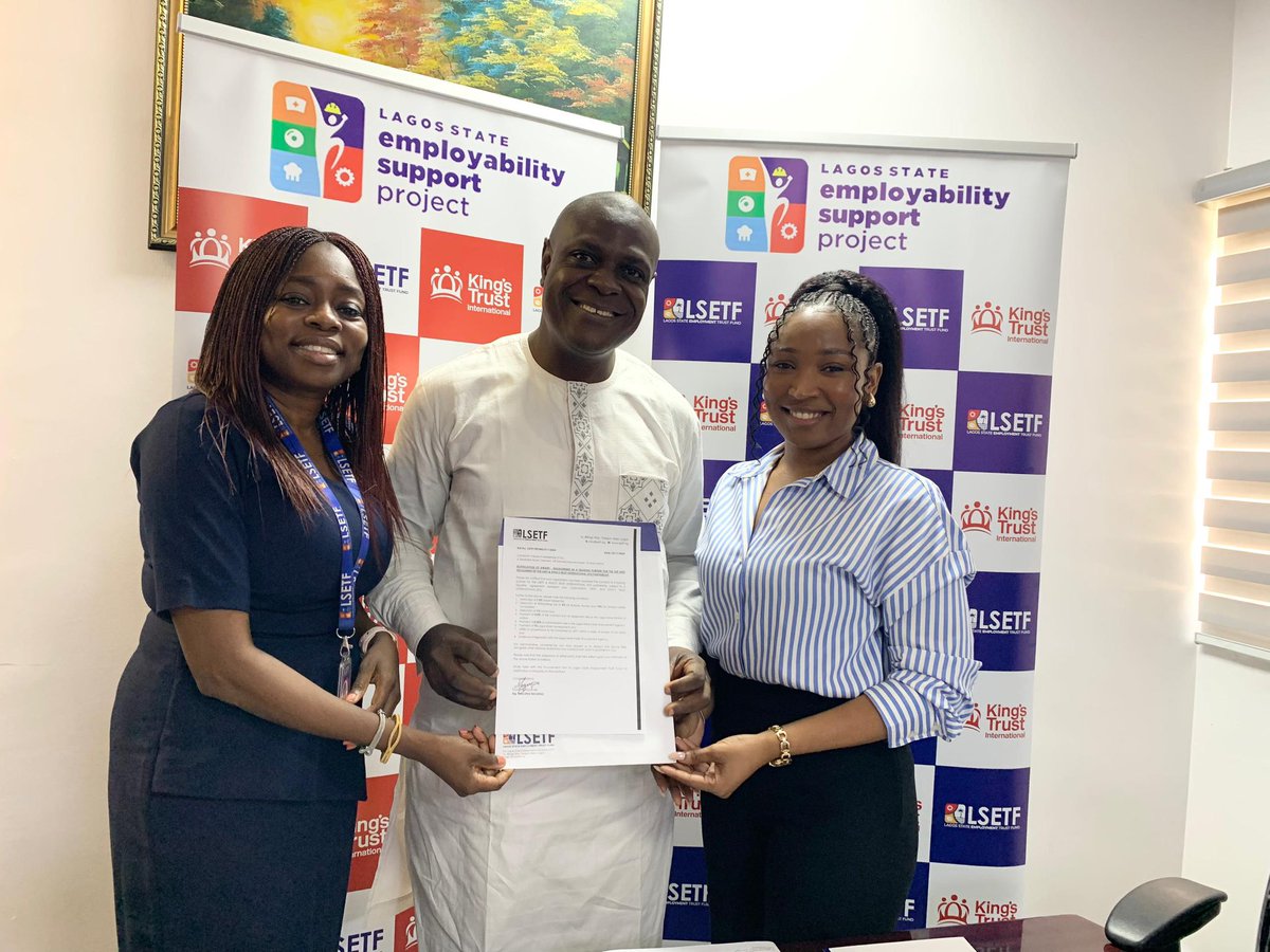 LSETF's tweet photo. Together, we’re working to refine strategies, ensure impactful program delivery, and equip Lagos residents with the skills and tools needed to thrive in the job market. https://t.co/C9AsdmYOyT