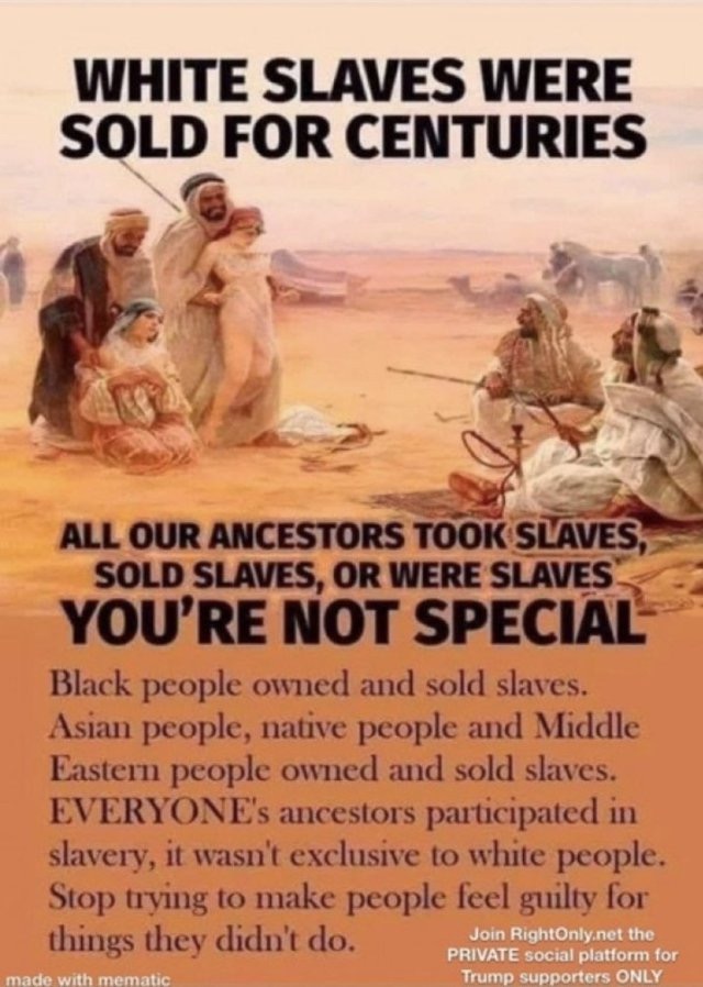 PeriklesGREAT's tweet image. 🔥White Slaves were sold 
      for Centuries.🔥

💥All Human Ancestors (races)  were
       both Slaves &amp;amp; Slave Owners.