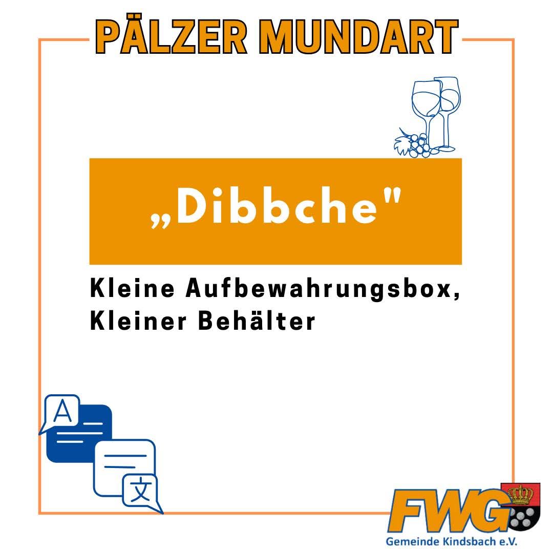 FWG_Kindsbach's tweet photo. „Dibbche“ 🥣 – ein typisch pfälzisches Wort für eine kleine Aufbewahrungsbox oder einen kleinen Behälter. Egal ob für Reste vom Mittagessen, ein paar leckere Kekse oder Schrauben aus der Werkstatt – ein „Dibbche“ kann man immer gebrauchen! 🤗#Pfalz #Palz #Pälzer #Pfälzisch  #FWG https://t.co/0rDigxRQvc