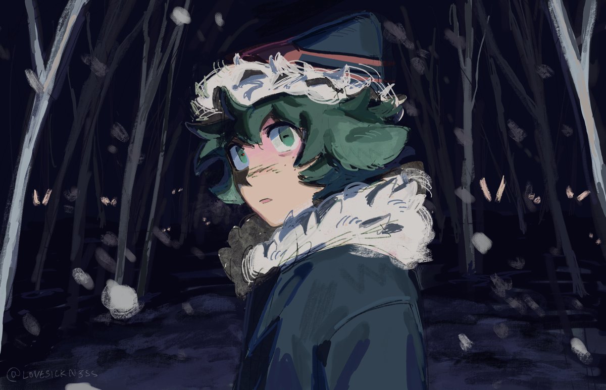 hataramu's tweet photo. amongst wolves 
  #mha #izuku #デク https://t.co/6eaCMwldTh