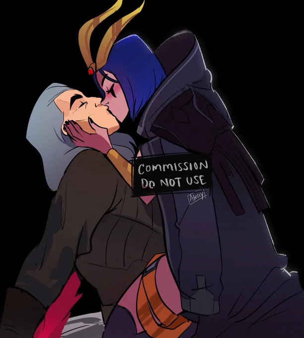 I wanna continue drawing the oldies #swain #leblanc 
